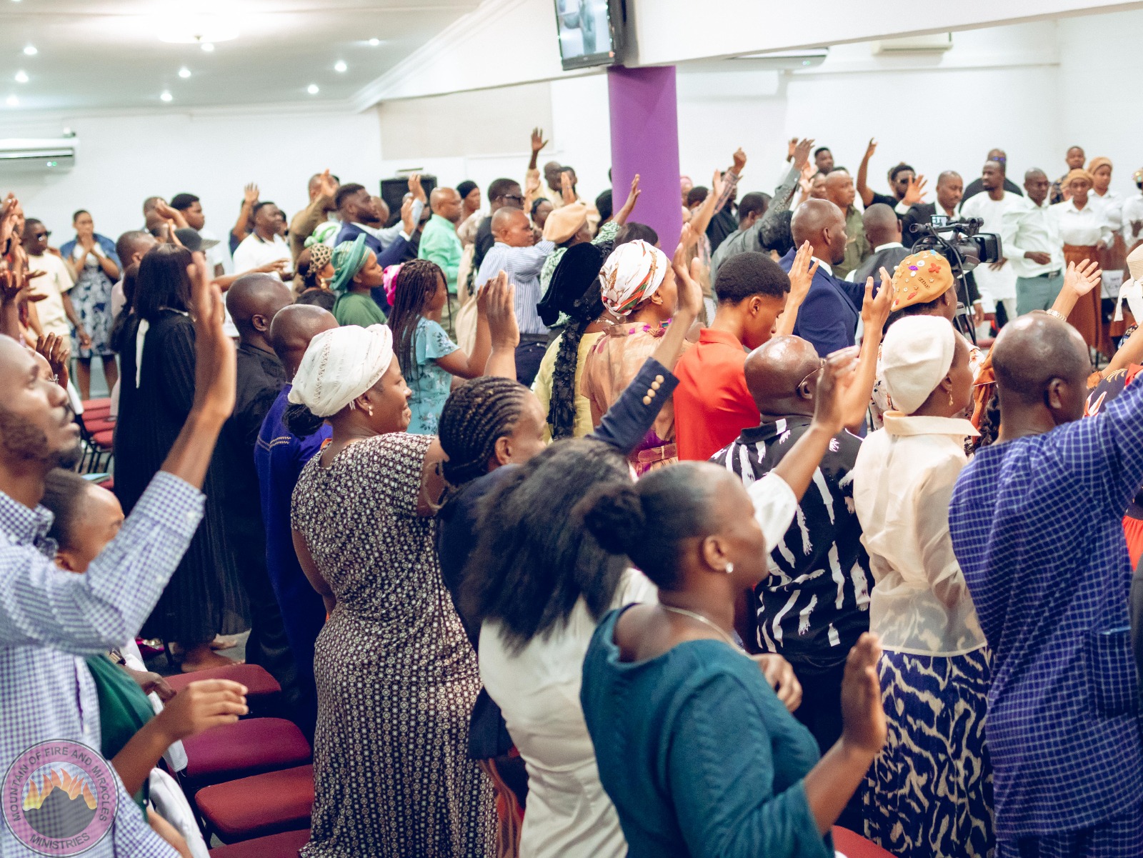 MFM Randburg congregation in worship